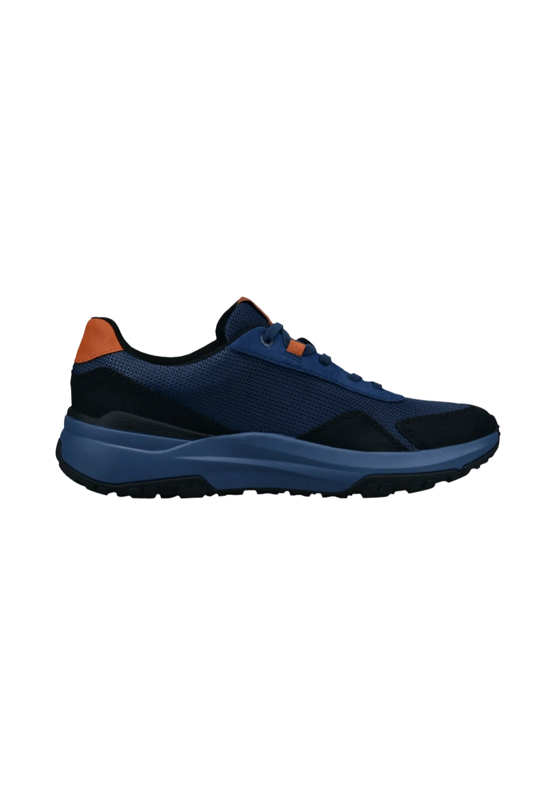 Bugatti Breathable Sneaker - Blue 2 Shaws Department Stores