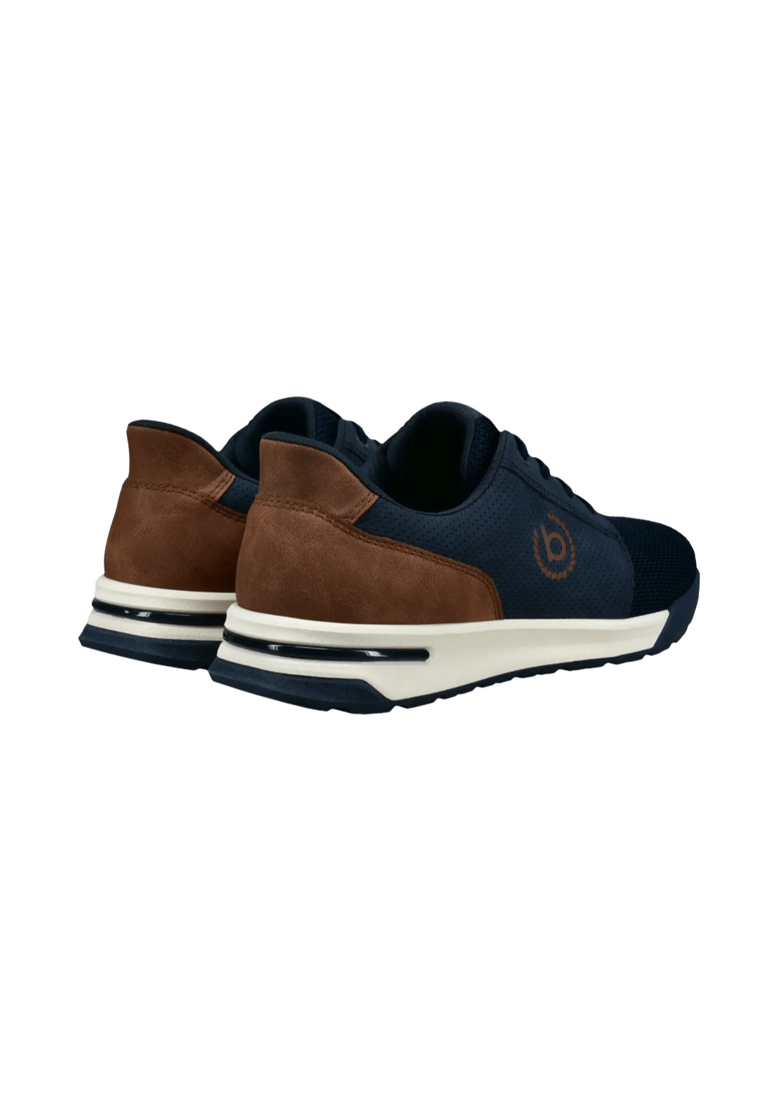 Bugatti Lightweight Sneaker - Blue 3 Shaws Department Stores