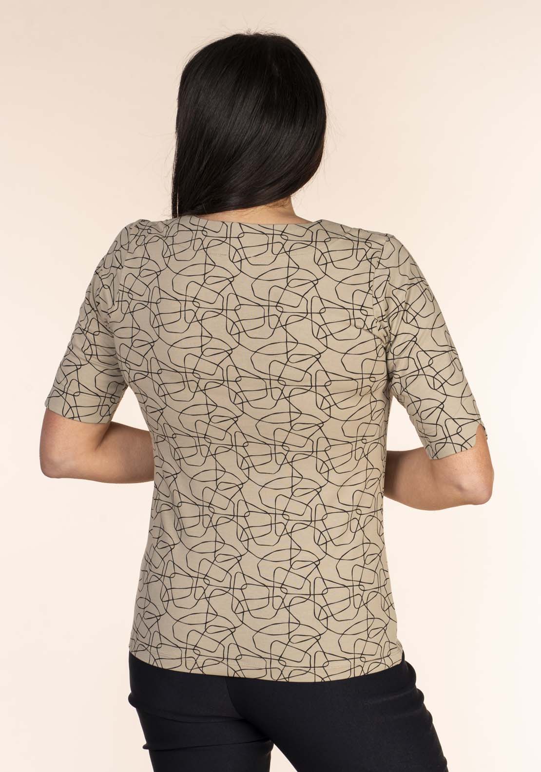 Tea Lane Sketch Print T-Shirt 4 Shaws Department Stores