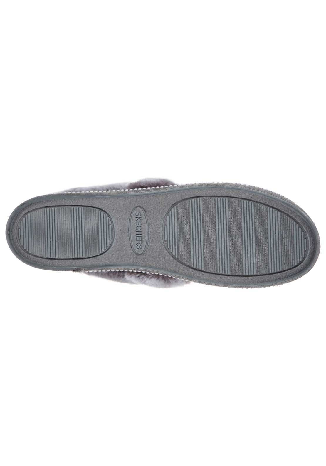 Skechers Cosy Campfire Slipper - Grey 3 Shaws Department Stores
