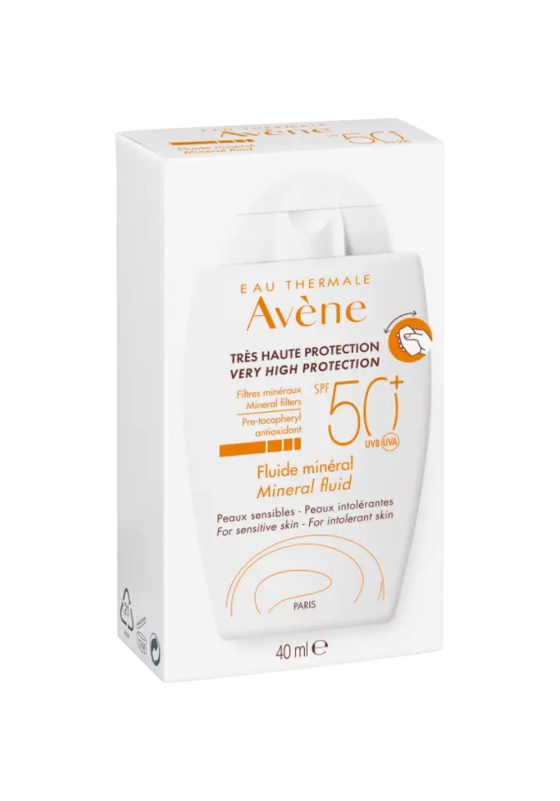SPF 50+ Mineral Fluid - No Colour