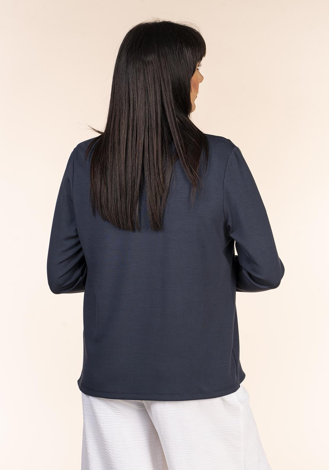 Tea Lane Lined Blazar - Navy 5 Shaws Department Stores