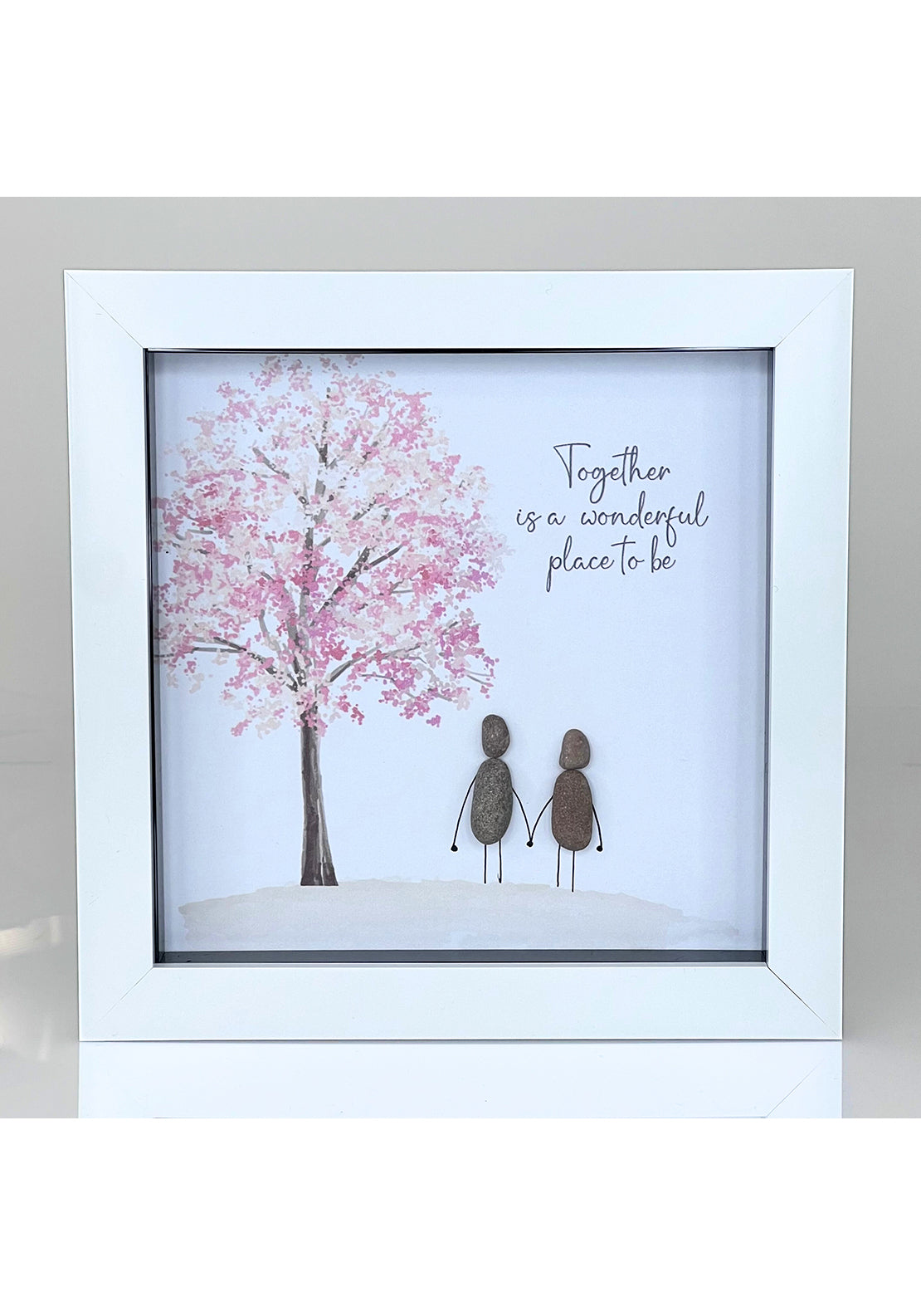 La De Da Love Together Is A Wonderful Place to Be Pebble Frame 1 Shaws Department Stores