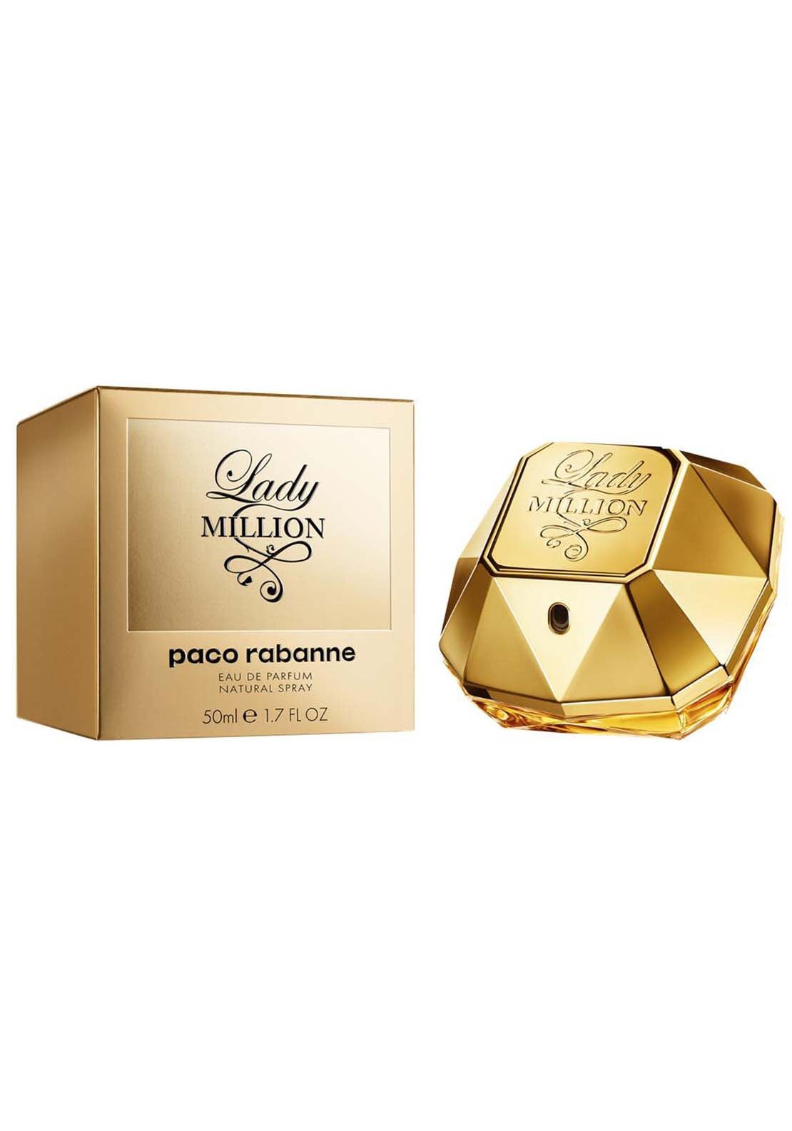 Paco Rabanne Lady Million Eau De Parfum 50ml 1 Shaws Department Stores