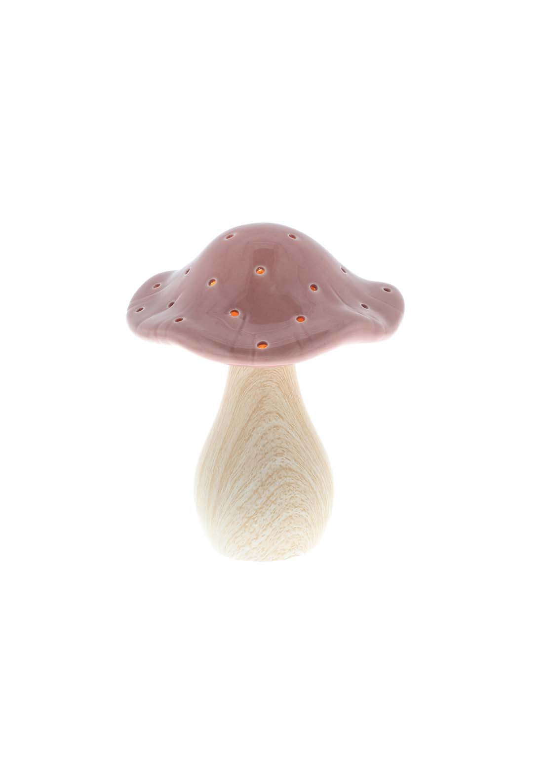 The Home Collection Mushroom Glow Lamp Large Pink - Pink 1 Shaws Department Stores