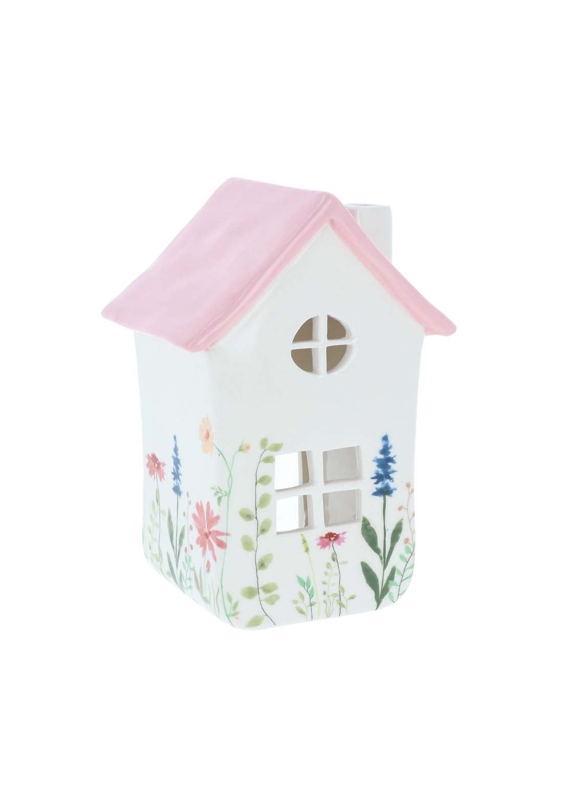 The Home Collection Meadow House Tealight Large Pink - Pink 2 Shaws Department Stores