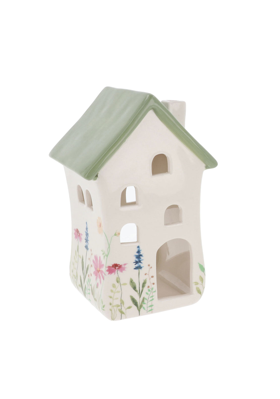 The Home Collection Meadow House Tealight Large Teal - Blue 1 Shaws Department Stores