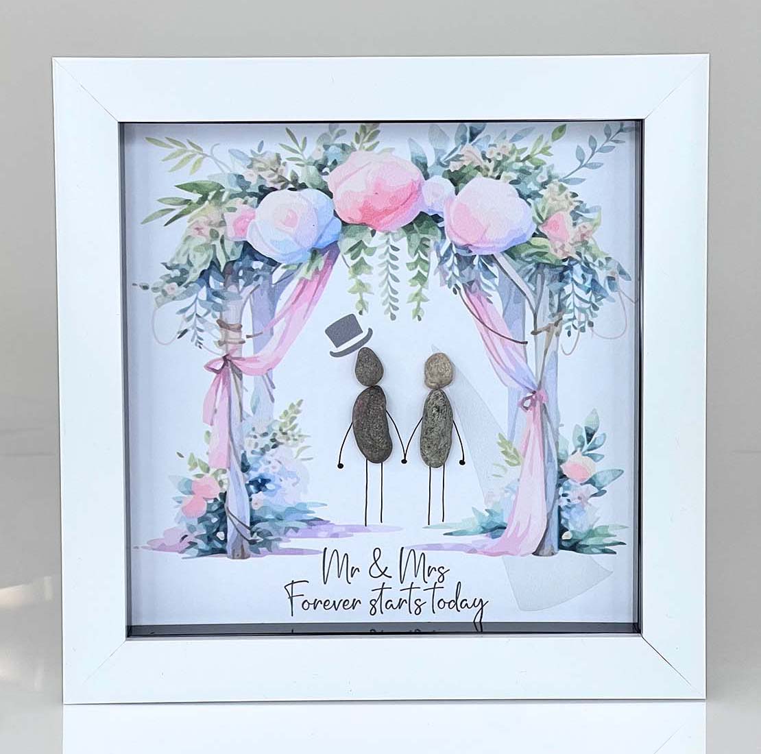 La De Da Midi Pebble White Mr & Mrs - Forever Starts Today 1 Shaws Department Stores