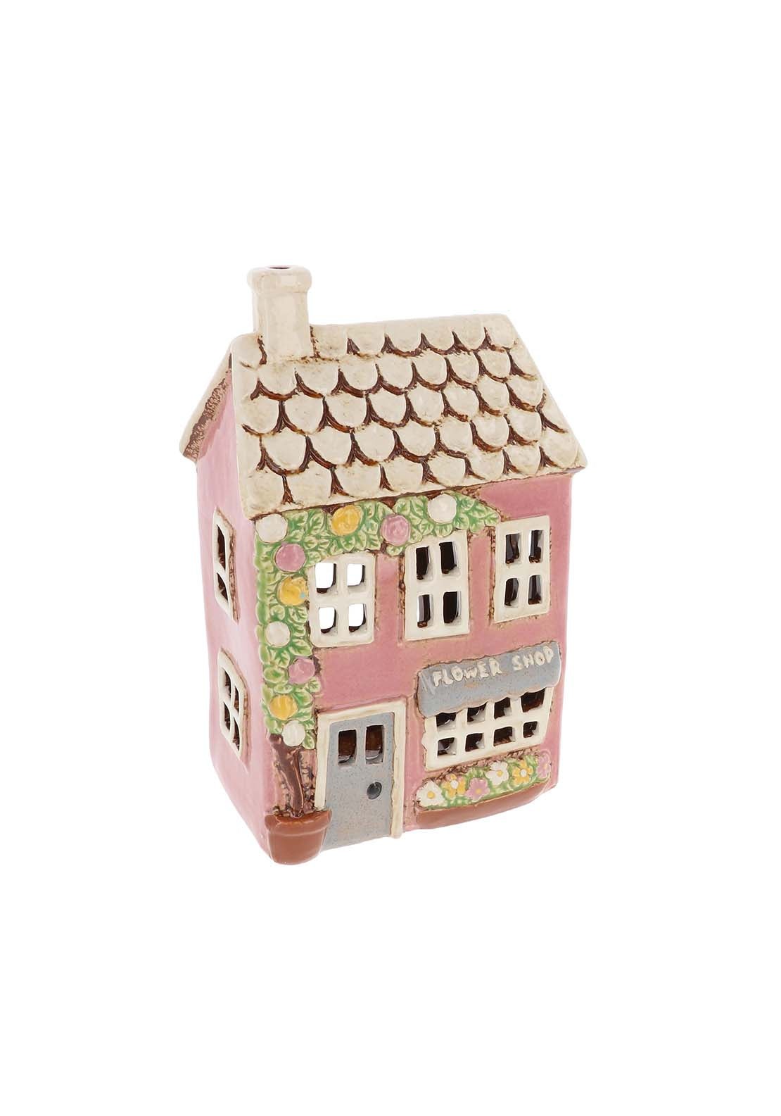 The Home Collection Village Pottery Flower Shop Tealight 1 Shaws Department Stores