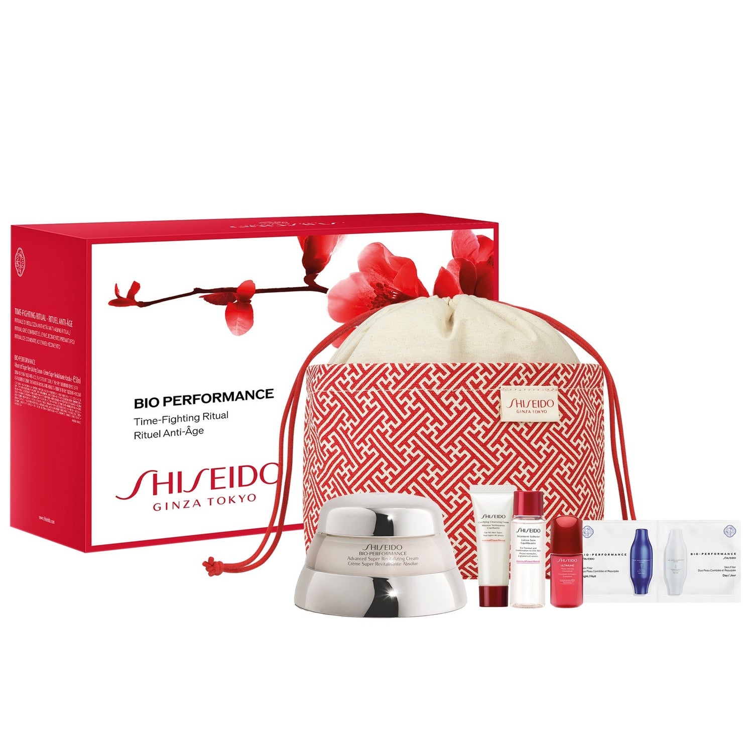 Shiseido Bio-Performance Advanced Cream Pouch Set 2 Shaws Department Stores