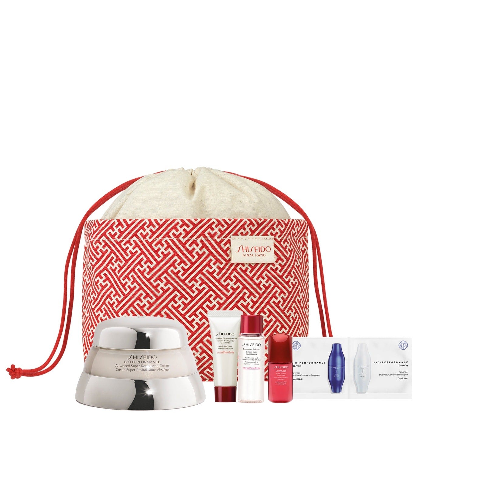 Shiseido Bio-Performance Advanced Cream Pouch Set 3 Shaws Department Stores