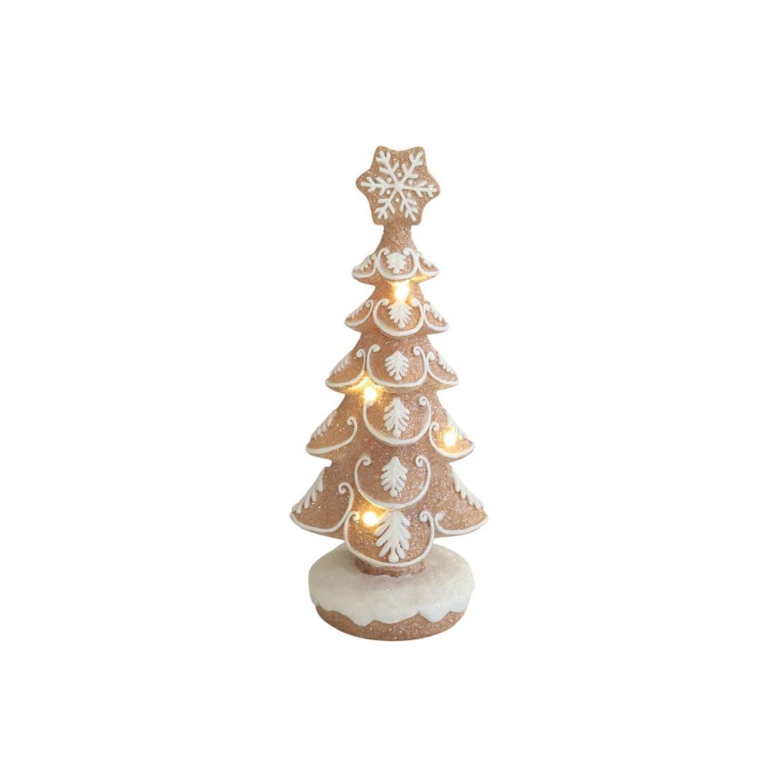 LED Gingerbread Tree