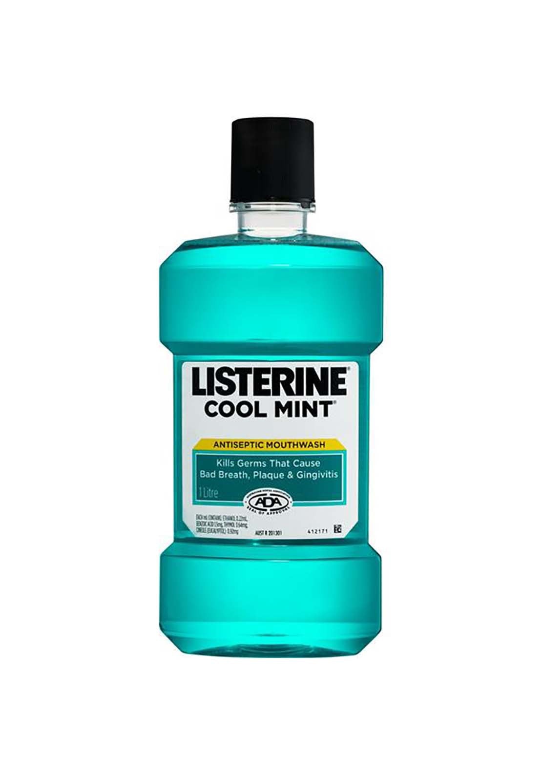 Listerine Cool Mint 1 Litre Mouthwash 1 Shaws Department Stores