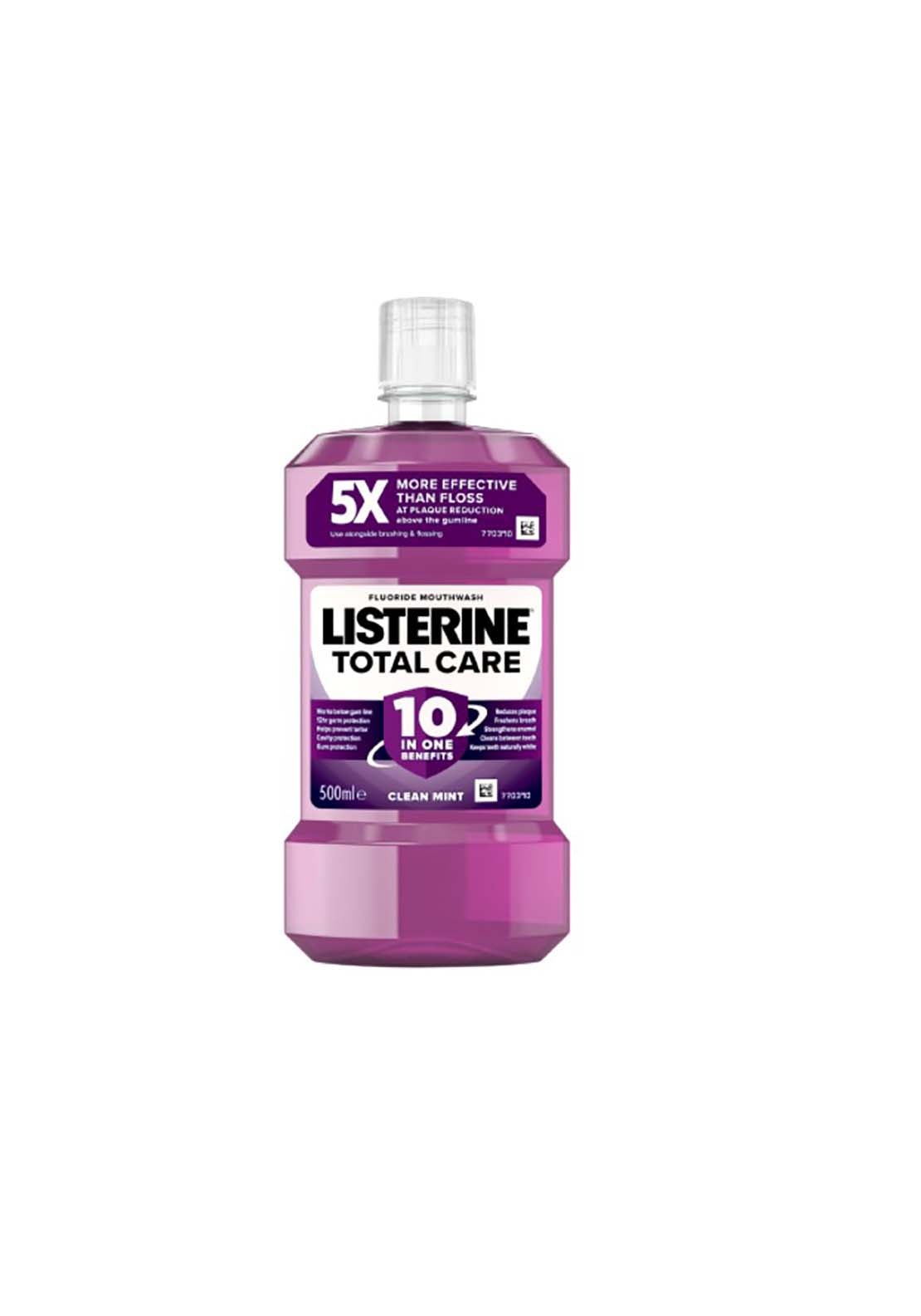 Listerine Total Care 10 in 1 Clean Mint 1 Shaws Department Stores
