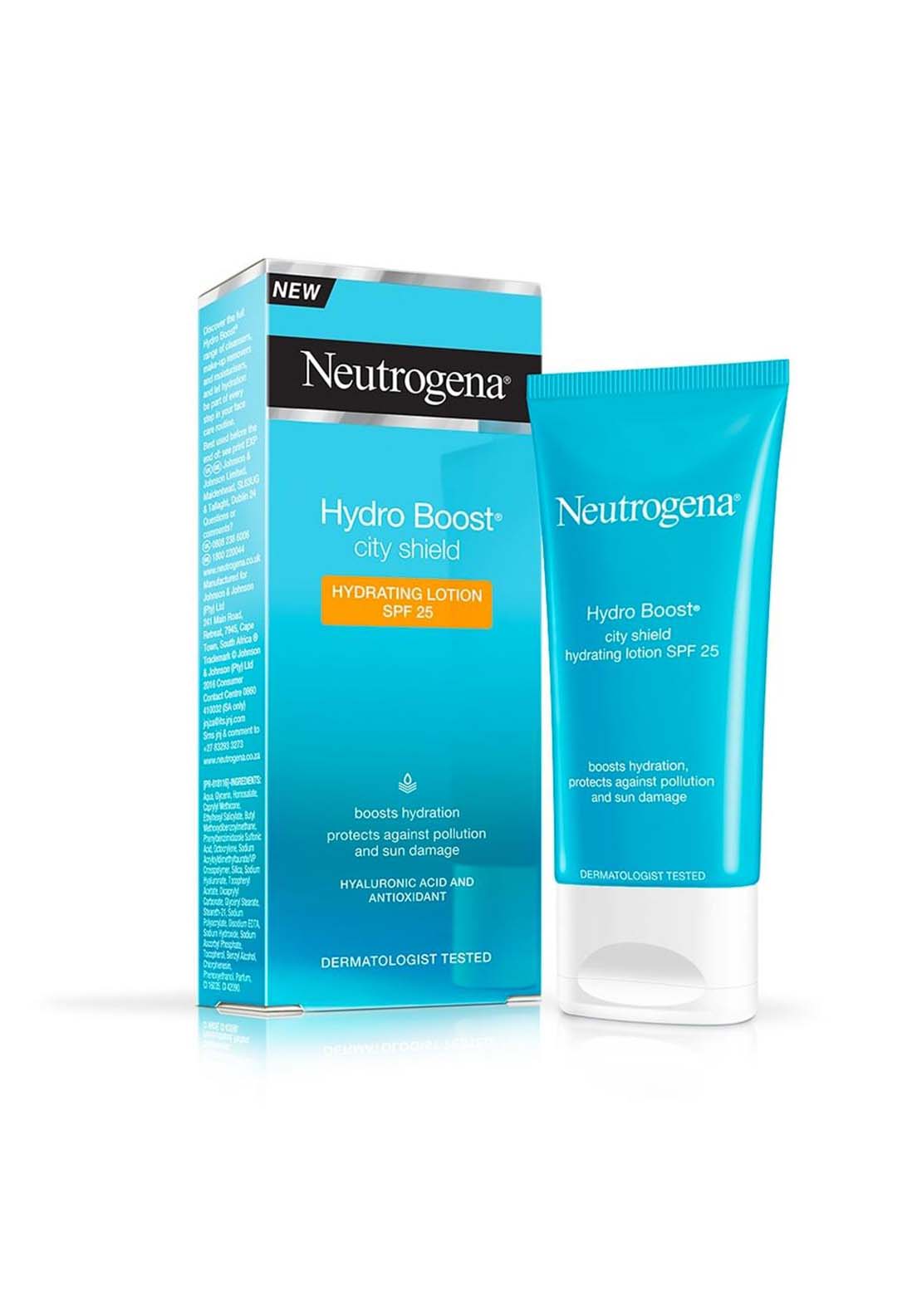 Neutrogena Hydro Boost City Shield Hydrating Lotion Spf25 1 Shaws Department Stores