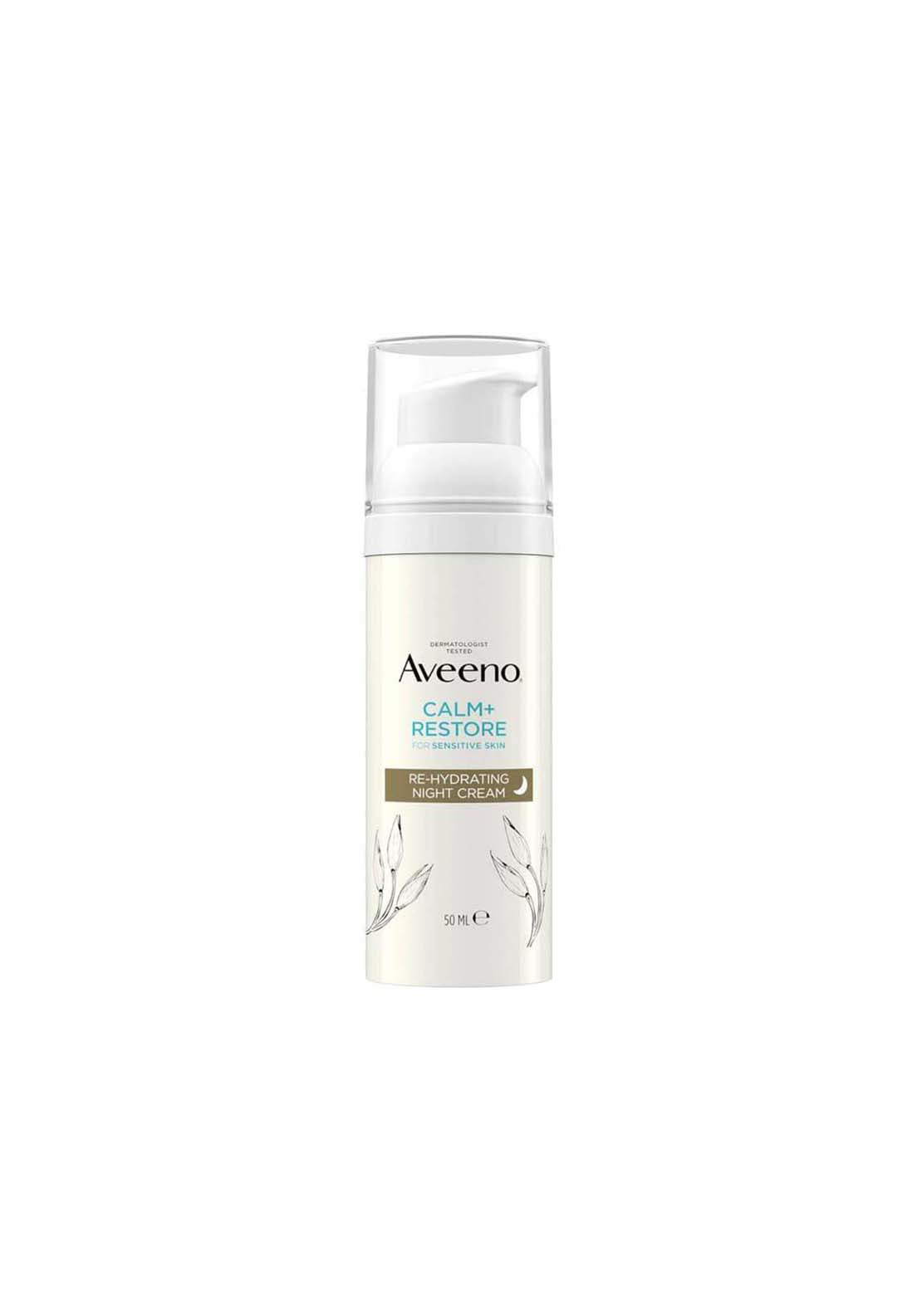 Aveeno Calm + Restore Re-Hydrating Night Cream 1 Shaws Department Stores