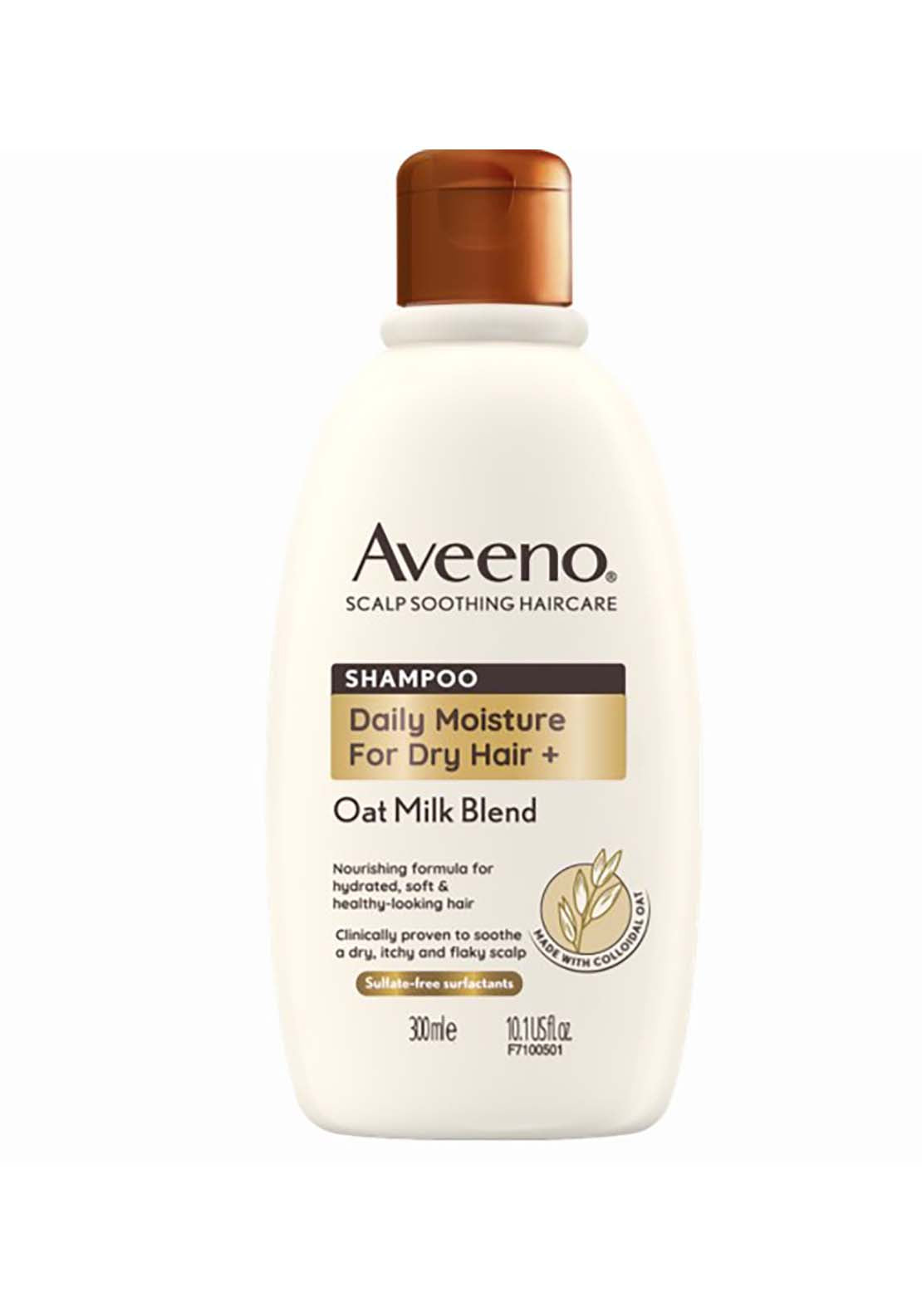 Aveeno Daily Moisture+ Oat Milk Blend Shampoo 300ml 1 Shaws Department Stores