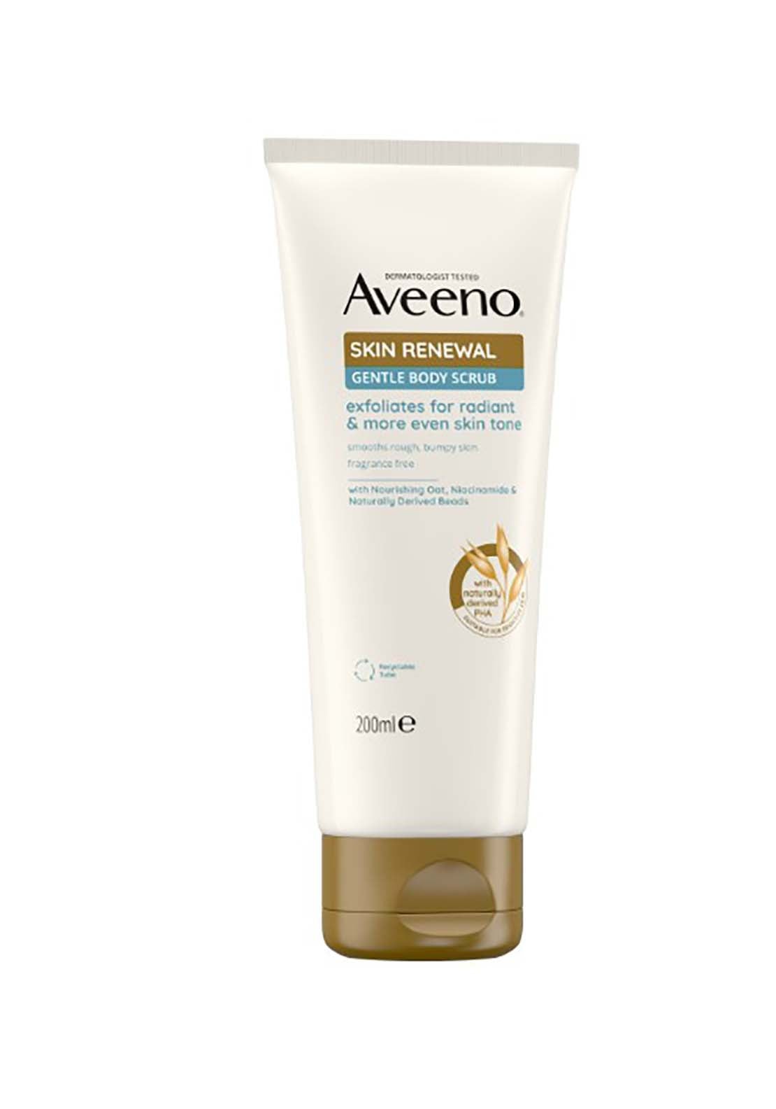 Aveeno Wash-Off Skin Renewal Gentle Body Scrub 300ml 1 Shaws Department Stores