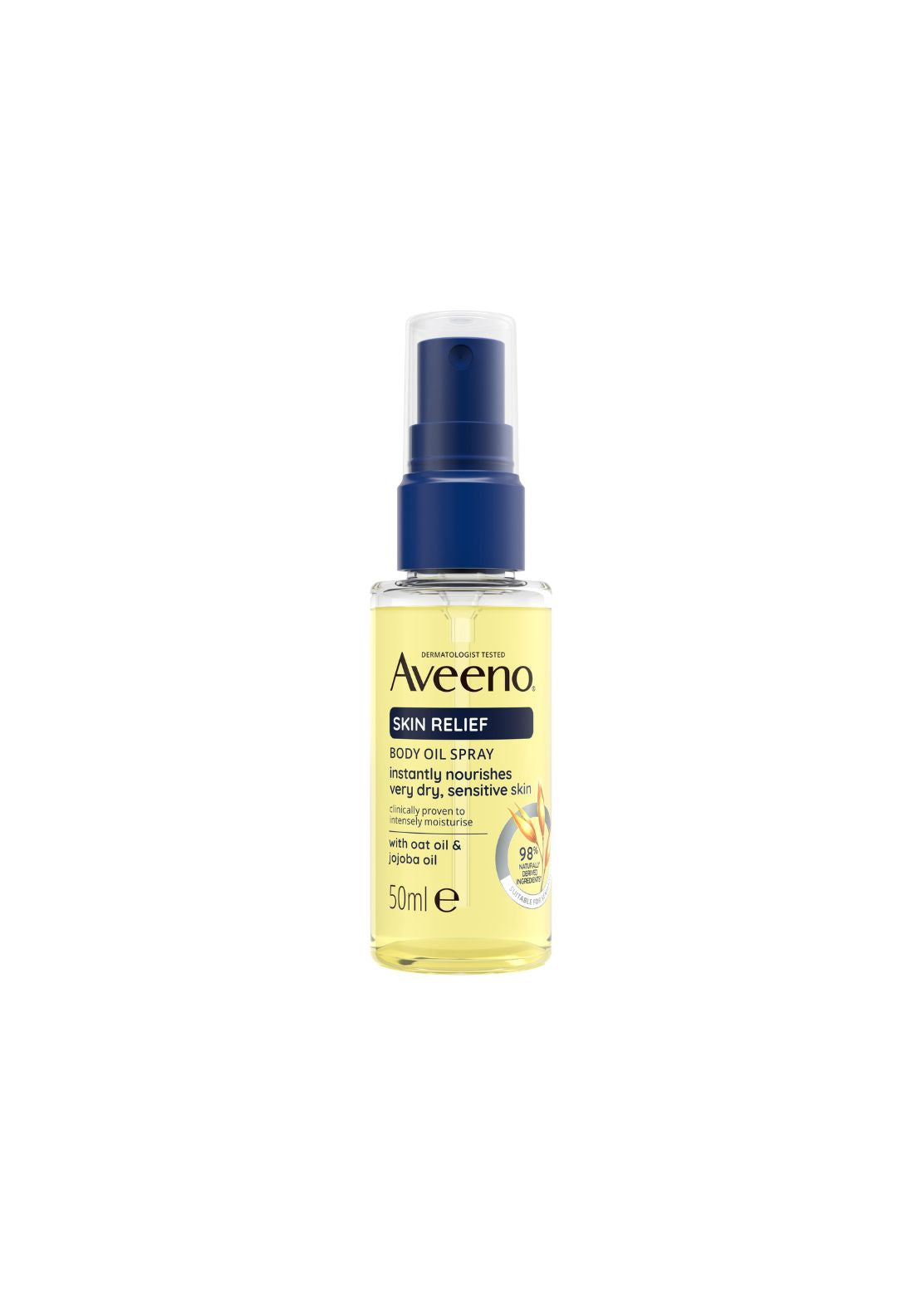 Aveeno Skin Relief Body Oil Spray 50ml - No Colour 1 Shaws Department Stores