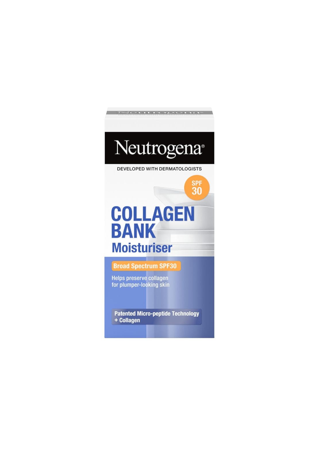 Neutrogena Collagen Bank SPF 30 Moisturiser 50ml - No Colour 1 Shaws Department Stores