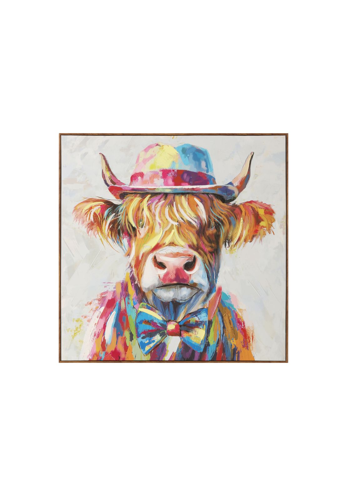 Funky Cow Canvas - Multi