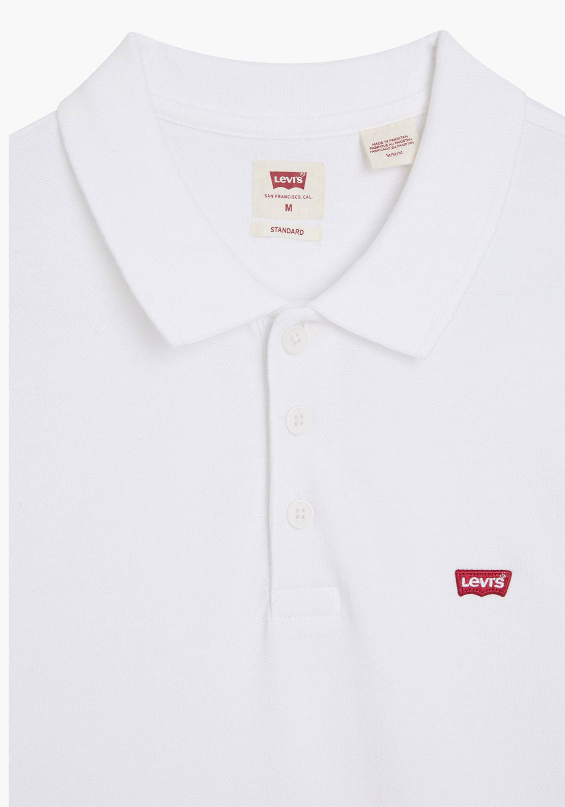 Levis Levis Polo - White 3 Shaws Department Stores