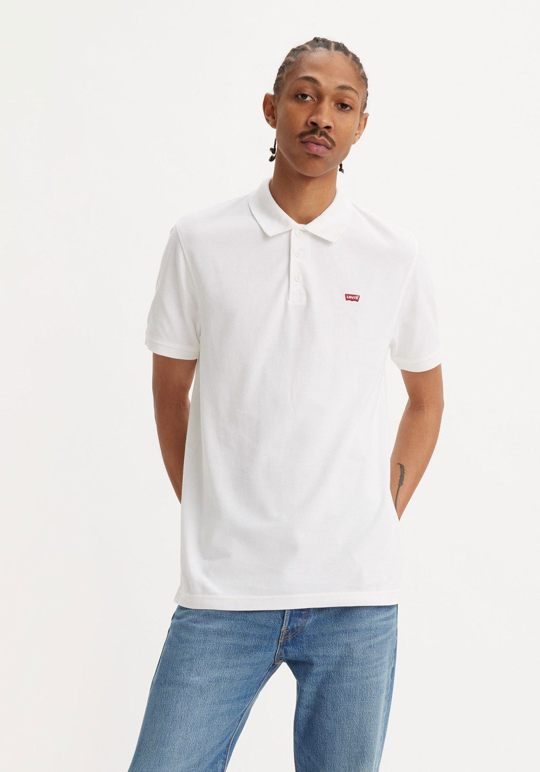 Levis Levis Polo - White 1 Shaws Department Stores