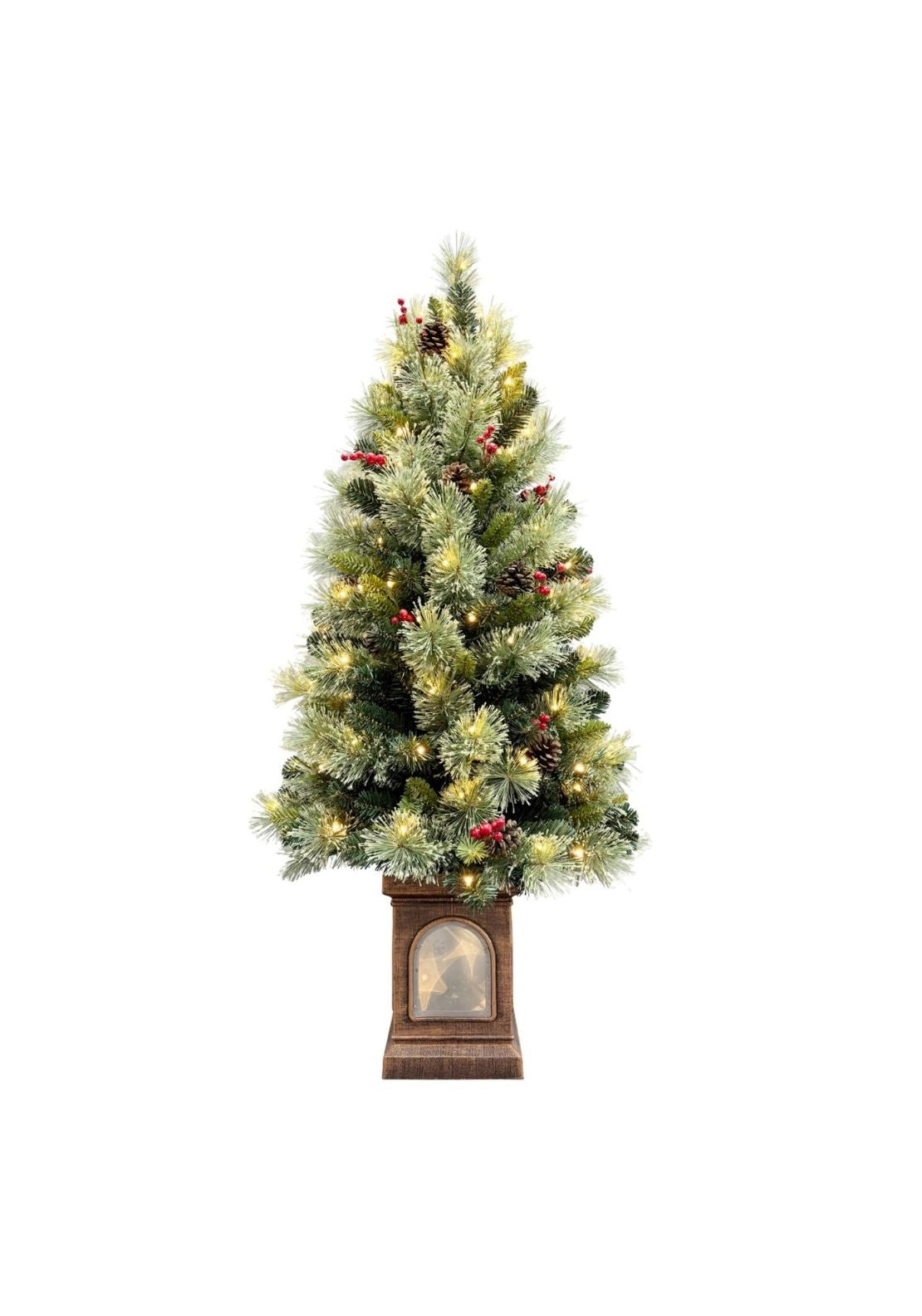 The Home Christmas Pre Lit Berry Tree - Multi 2 Shaws Department Stores