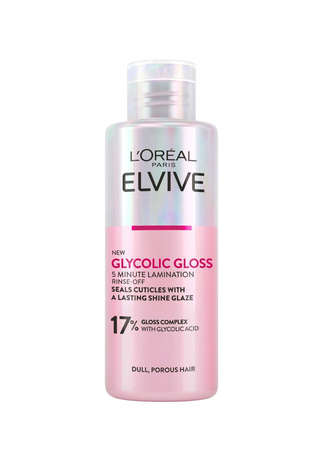Elvive L’Oréal Paris Elvive Glycolic Gloss 5 Minute Lamination Treatment for Dull Hair 200ml 1 Shaws Department Stores