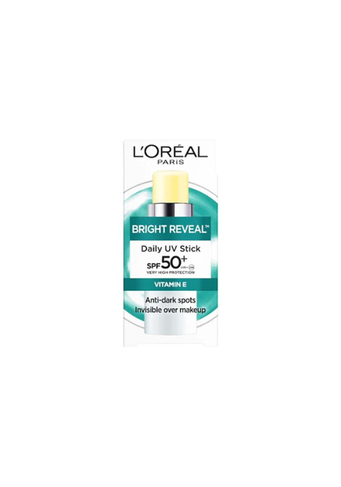Loreal Bright Reveal Daily UV Stick SPF 50 + 2 Shaws Department Stores