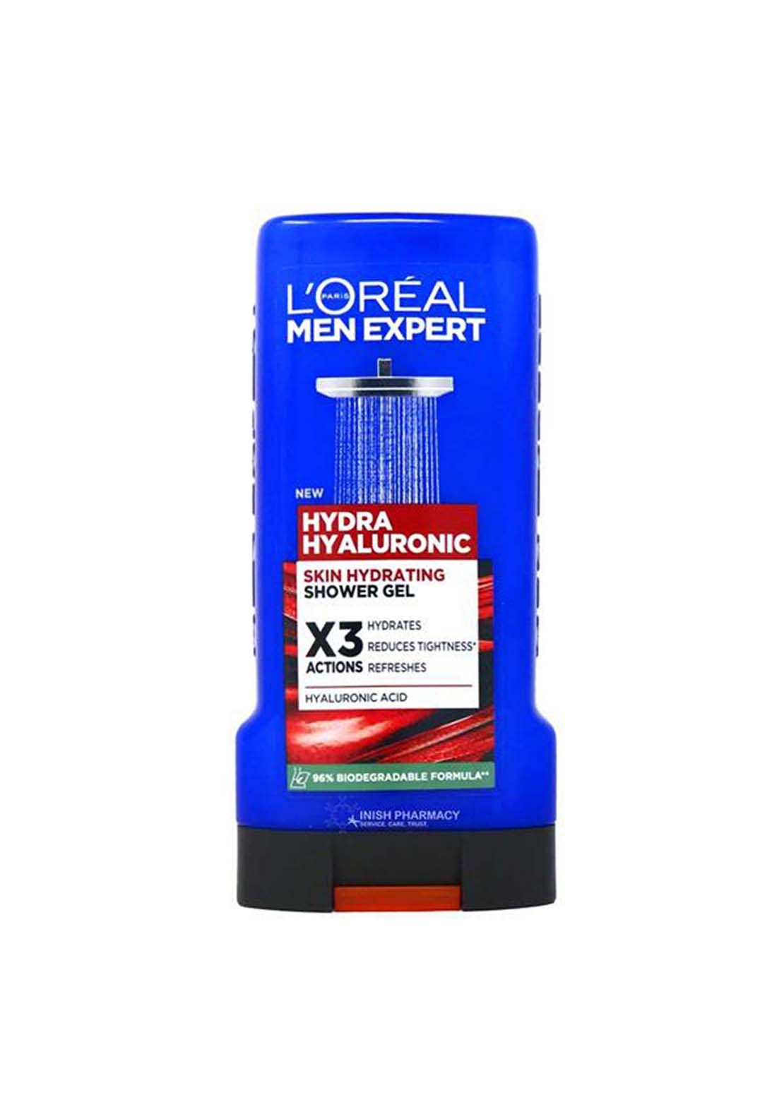 Loreal Men Expert Hyaluronic Power Shower Gel 1 Shaws Department Stores