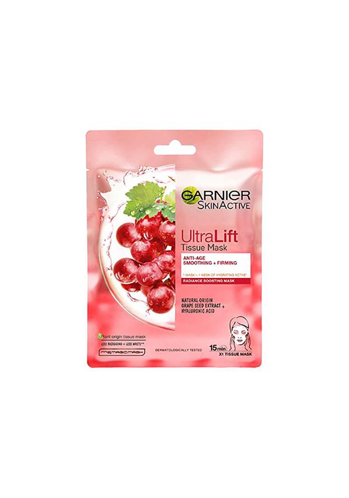 Garnier Garnierultra Lift Anti-Ageing Soothing + Firming Tissue Mask 1 Shaws Department Stores
