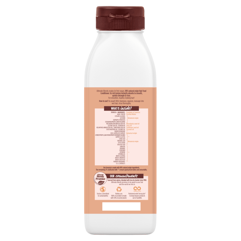 Garnier Ultimate Blends Smoothing Hair Food Coconut Conditioner - 350ml 2 Shaws Department Stores