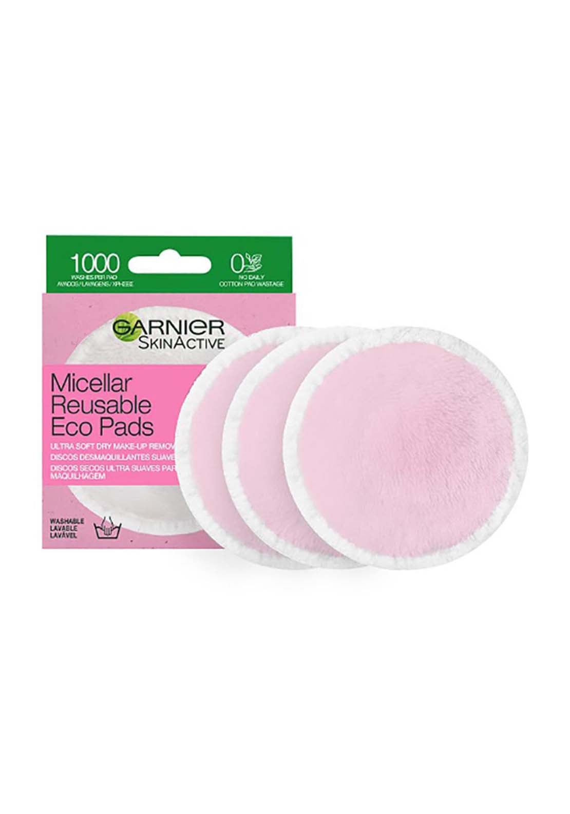 Garnier Micellar Reusable Makeup Remover Eco Pads X3 1 Shaws Department Stores