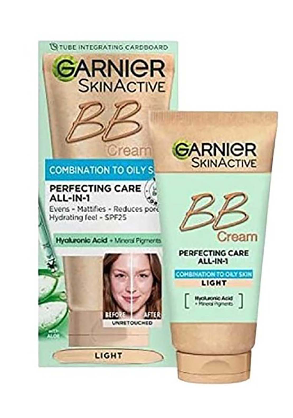 Garnier Skin Active Combination To Oily Skin Bb Cream Light 50ml 1 Shaws Department Stores