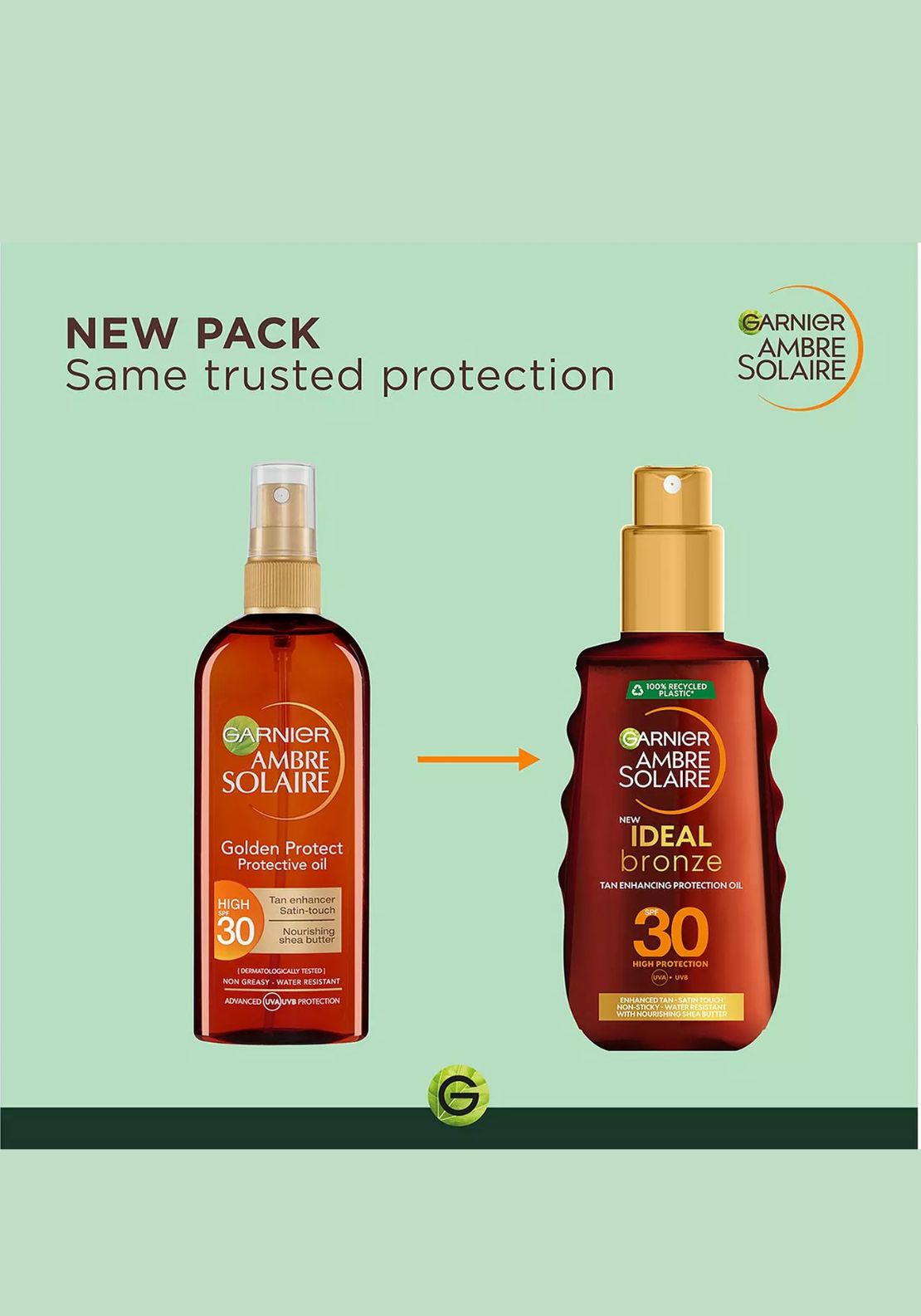 Ambre Solaire Ideal Bronze Tan Enhancing Protection Oil SPF30 - Multi