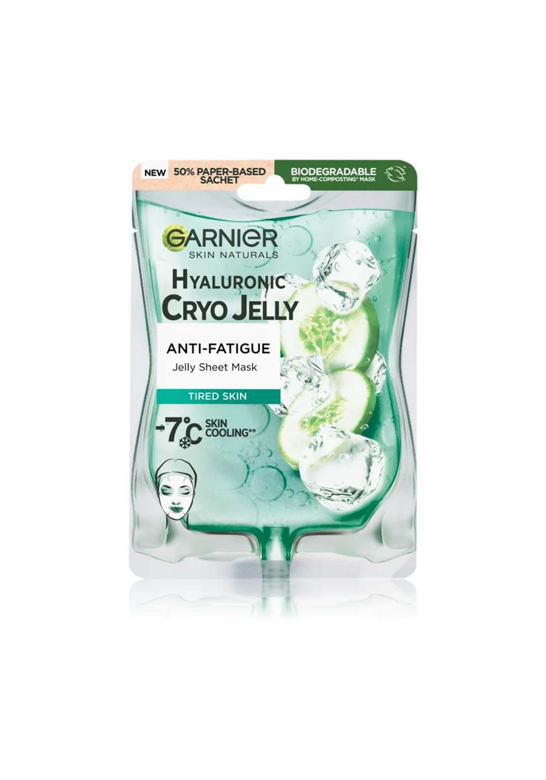 Garnier Garnieranti-Fatigue Jelly Face Mask 1 Shaws Department Stores