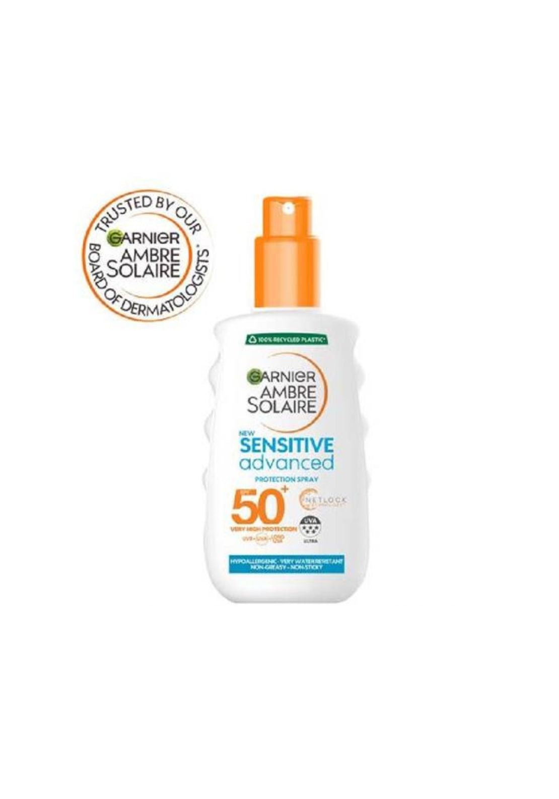 Garnier Ambre Solaire Sensitive Advanced Spray SPF50 - Multi 1 Shaws Department Stores