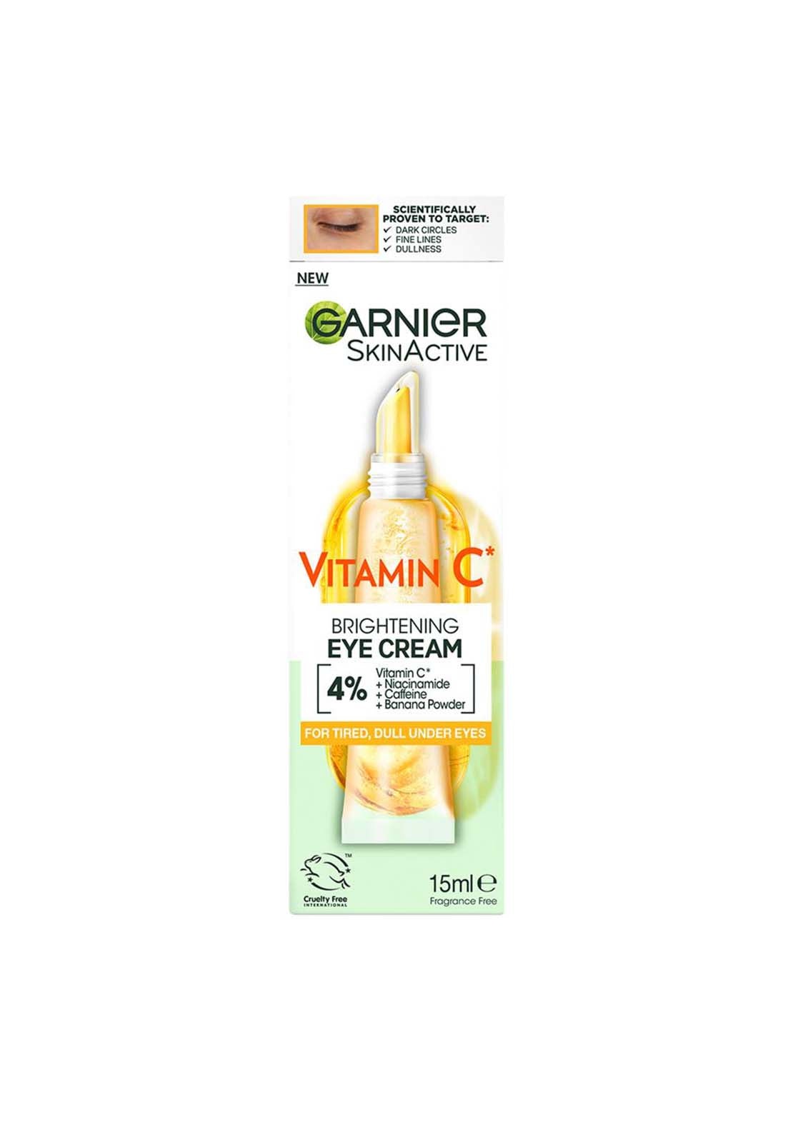 Garnier Garniernaturals Vitamin C Brightening Eye Serum 1 Shaws Department Stores