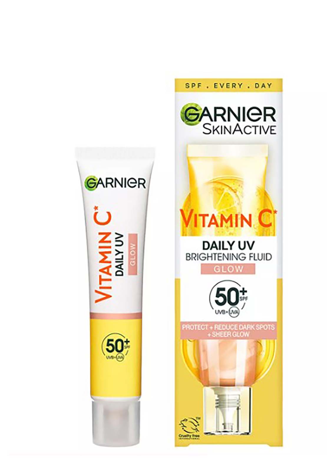 Garnier Vitamin C Daily Uv Brightening Fluid 1 Shaws Department Stores