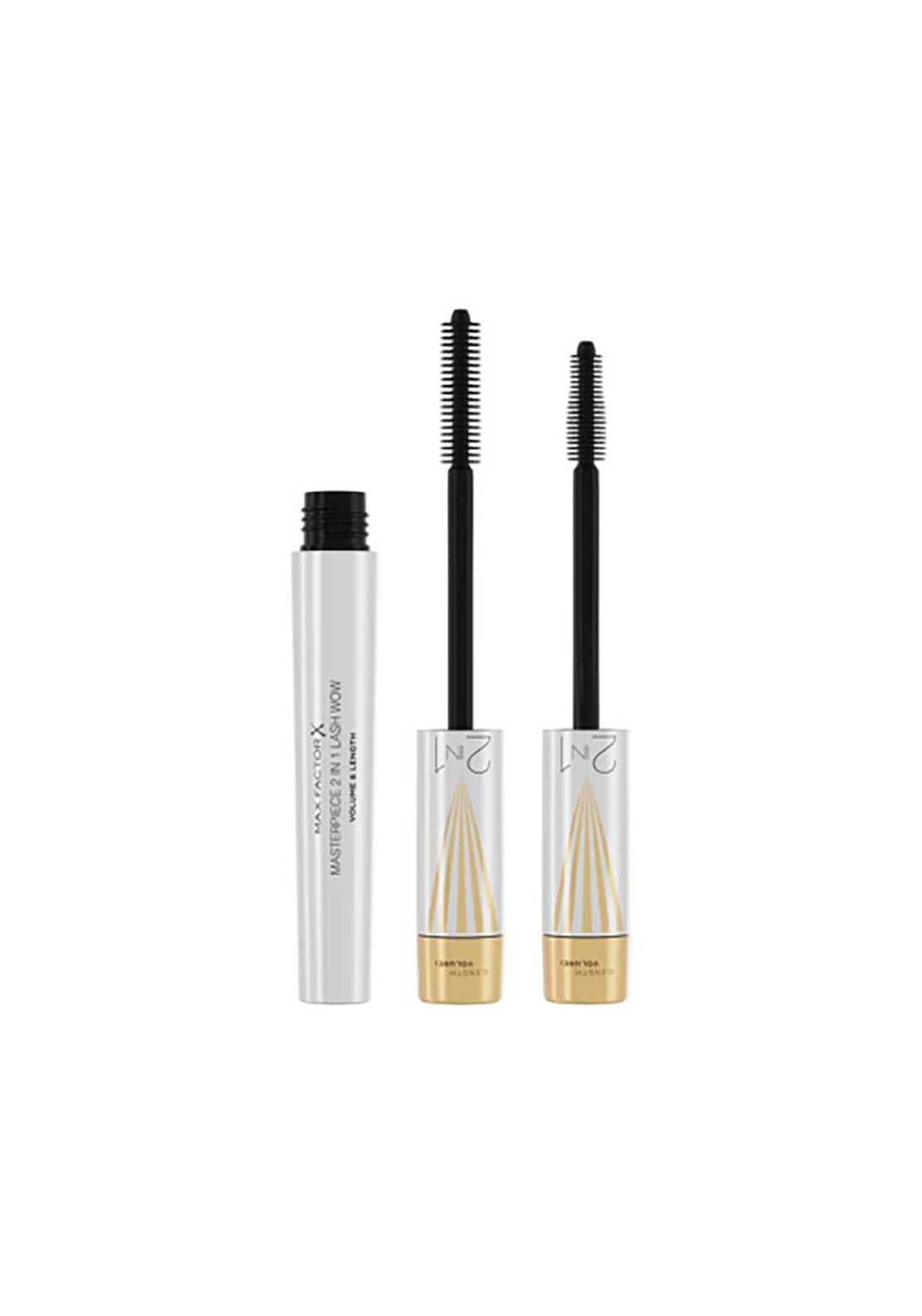 Max Factor Mascara Masterpiece 2 in 1 Lash Wow - Black 1 Shaws Department Stores