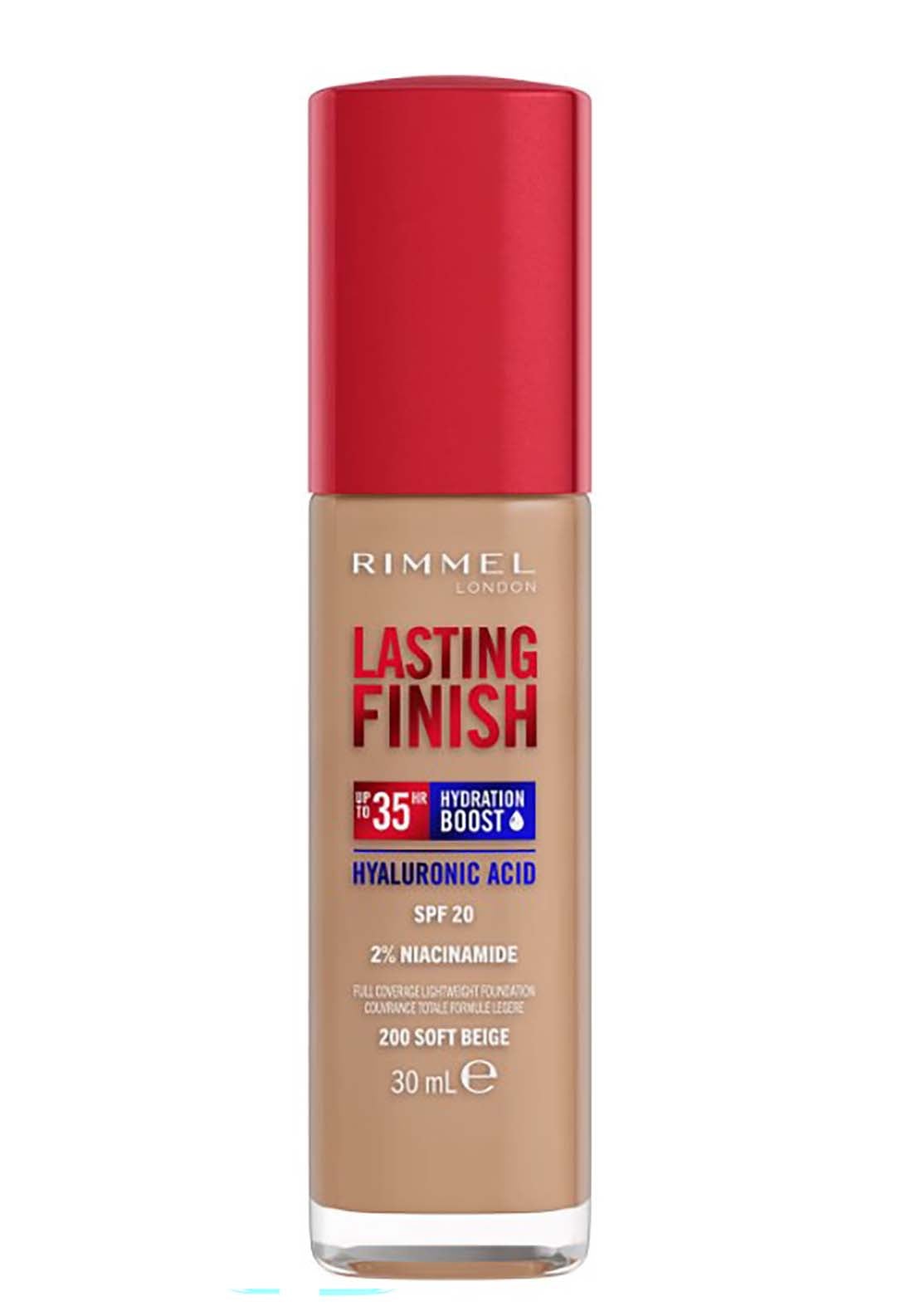 Rimmel Lasting Finish 35Hr Foundation 30ml - Soft Beige 1 Shaws Department Stores