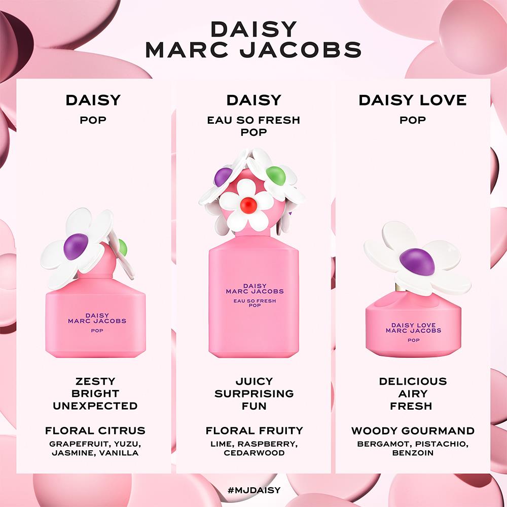 Marc Jacobs Daisy Pop Eau de Toilette 50ml 3 Shaws Department Stores
