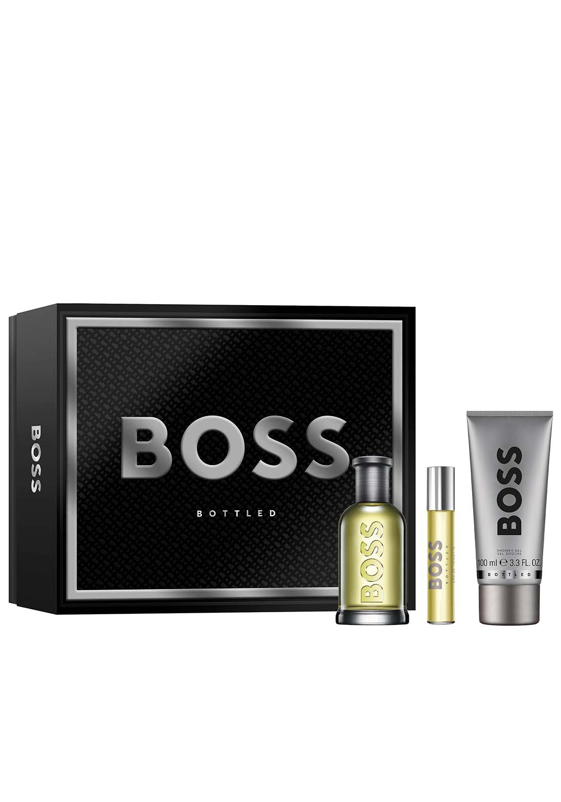 Boss Bottled Eau De Toilette Gift Set 100ml Shaws Department Stores