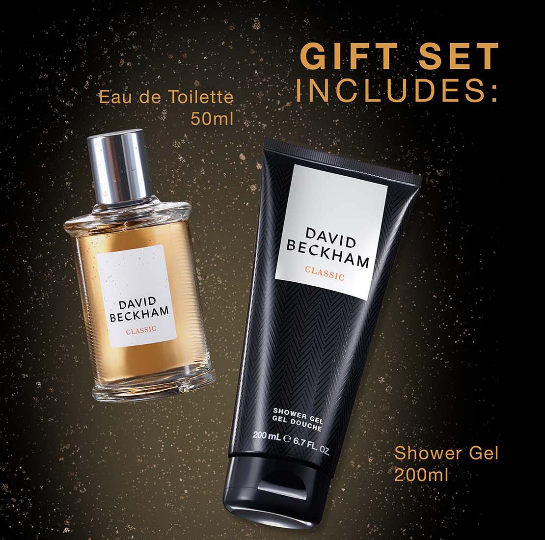 Beckham Classic Eau de Toilette Gift Set 2 Shaws Department Stores