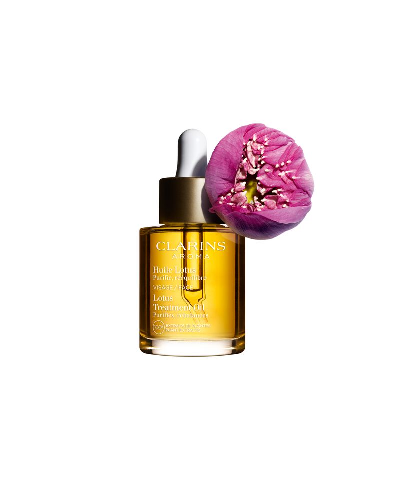 Clarins Clarins Lotus Face Treatment Oil 30ml 1 Shaws Department Stores