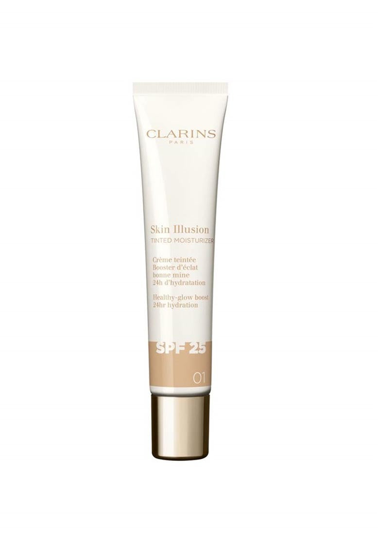 Clarins Clarins Skin Illusion Tinted Moisturiser SPF25 1 Shaws Department Stores