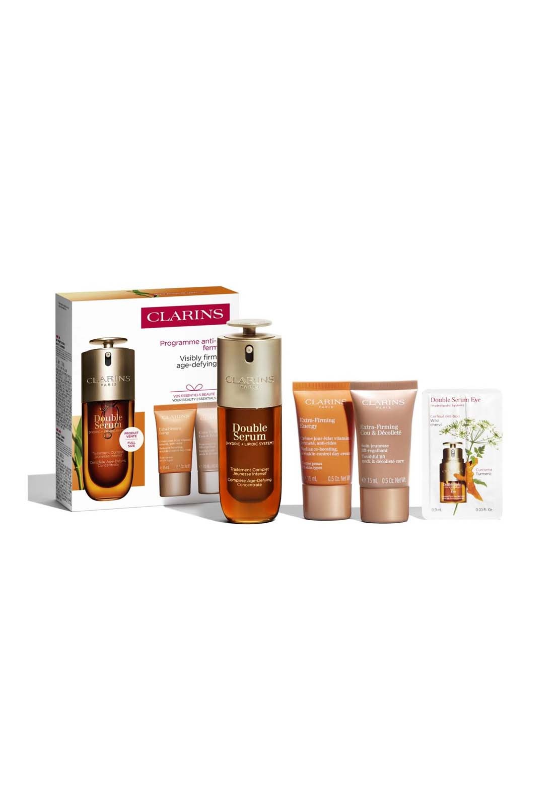 Clarins Clarins Double Serum & Extra-Firming Value Pack 1 Shaws Department Stores
