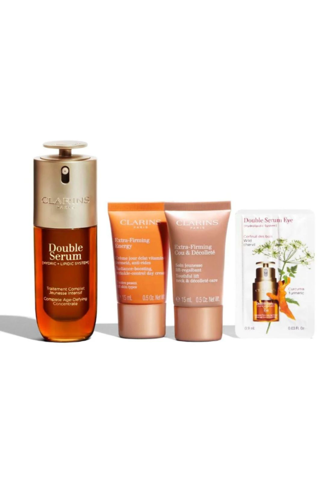 Clarins Double Serum & Extra-Firming Gift Set 2 Shaws Department Stores