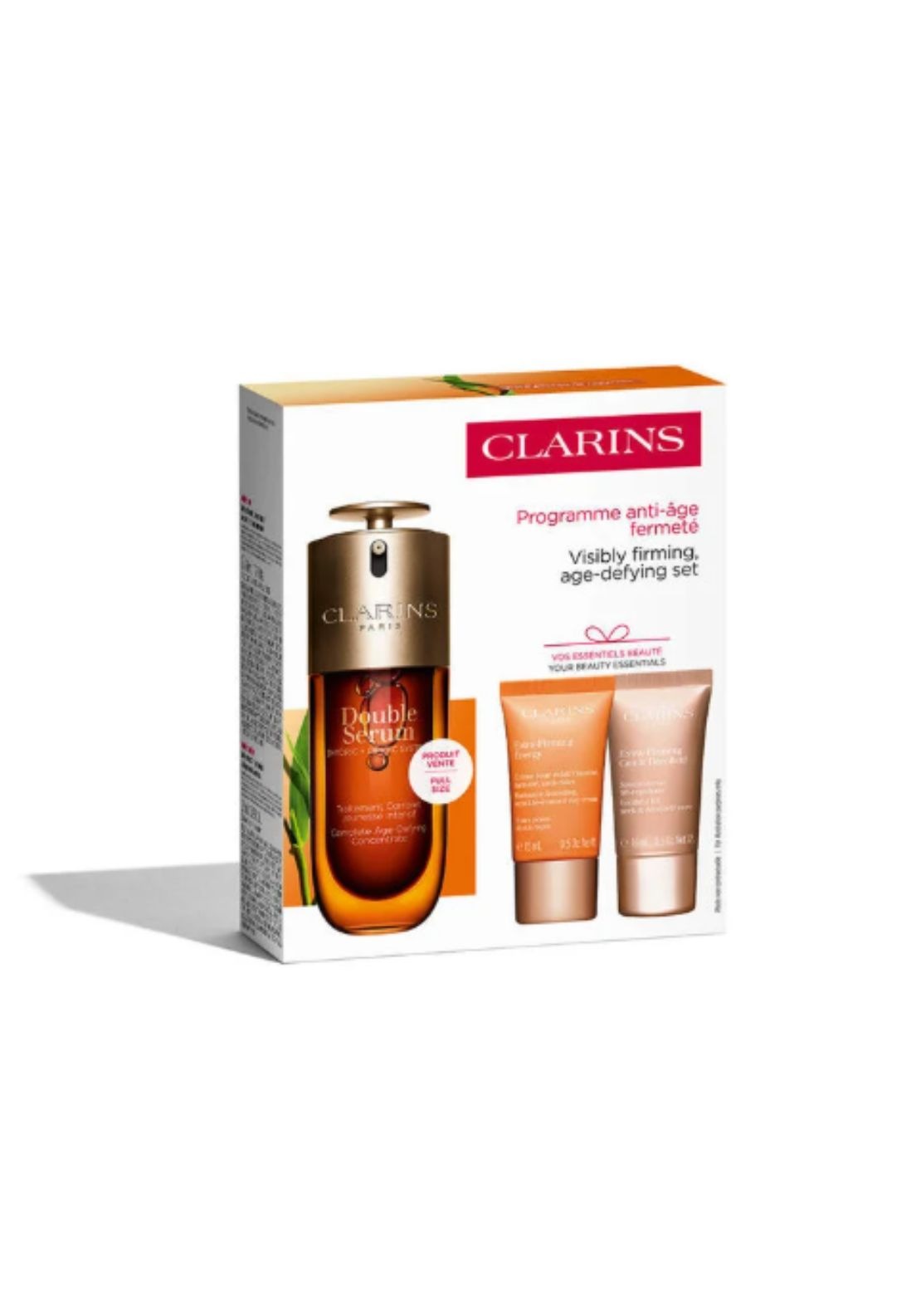 Clarins Double Serum & Extra-Firming Gift Set 3 Shaws Department Stores